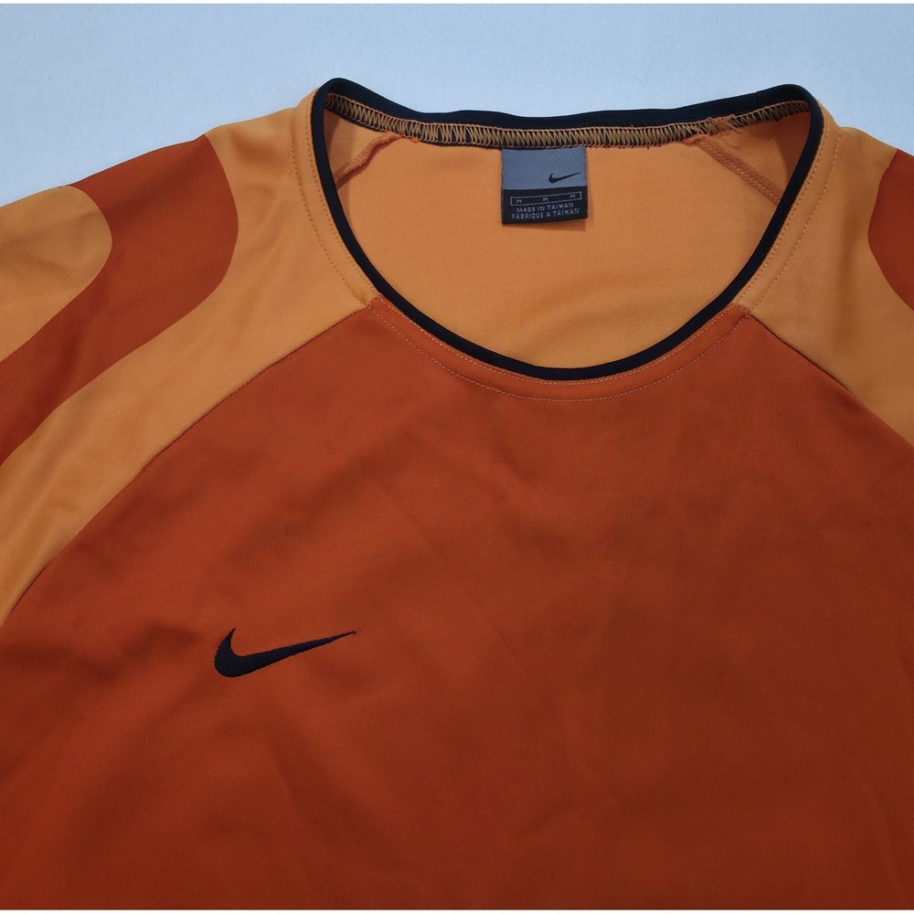 Vintage Nike Soccer Shirt Jersey‎ Mens M Long Sleeve Patterned Limited Use - Picture 4 of 9